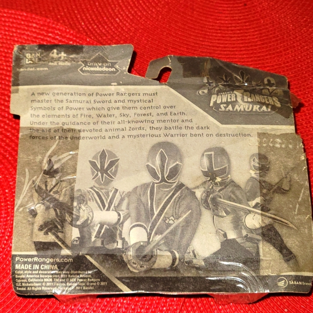 Power Rangers Samurai Green Forest Ranger w/ Mini Cycle - Picture 3 of 4